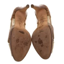 Oscar De La Renta Beige Woven Raffia And Brown Snake Print Leather Peep Toe Pumps Size 38 For Women 15 Oscar De La Renta Beige Woven Raffia And Brown Snake Print Leather Peep Toe Pumps Size 38 For Women -Oscar de la Renta Sales Shop luxury women oscar de la rentaslug used shoes p318310 001