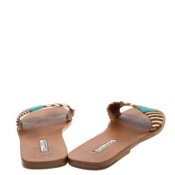 Oscar De La Renta Brown Stripe Raffia Slide Flat Sandals Size 40 For Women 14 Oscar De La Renta Brown Stripe Raffia Slide Flat Sandals Size 40 For Women -Oscar de la Renta Sales Shop luxury women oscar de la rentaslug used shoes p324853 002