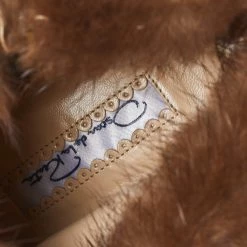 Oscar De La Renta Osca De La Renta Black Suede Leather And Mink Fur Pointed Toe Ankle Boots Size 38.5 For Women -Oscar de la Renta Sales Shop luxury women oscar de la rentaslug used shoes p359977 008