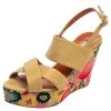 Oscar De La Renta Beige Fabric Wedge Sandals Size 38 For Women 1 Oscar De La Renta Beige Fabric Wedge Sandals Size 38 For Women -Oscar de la Renta Sales Shop luxury women oscar de la rentaslug used shoes p458921 004