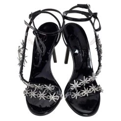 Oscar De La Renta Black Patent Leather Star Embellished Sandals Size 36 For Women 12 Oscar De La Renta Black Patent Leather Star Embellished Sandals Size 36 For Women -Oscar de la Renta Sales Shop luxury women oscar de la rentaslug used shoes p479882 004