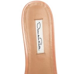 Oscar De La Renta Pink Patent Leather Wedge Sandals Size 39.5 For Women -Oscar de la Renta Sales Shop luxury women oscar de la rentaslug used shoes p532853 007