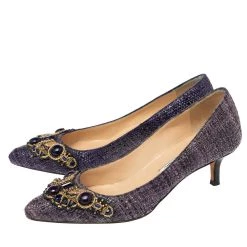 Oscar De La Renta Purple Raffia Point Toe Pumps Size 36 For Women 13 Oscar De La Renta Purple Raffia Point Toe Pumps Size 36 For Women -Oscar de la Renta Sales Shop luxury women oscar de la rentaslug used shoes p534113 007