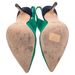 Oscar De La Renta Green/Blue Suede Slingback Sandals Size 36.5 For Women 15 Oscar De La Renta Green/Blue Suede Slingback Sandals Size 36.5 For Women -Oscar de la Renta Sales Shop luxury women oscar de la rentaslug used shoes p559224 005